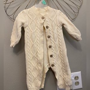 Baby Sweater Romper